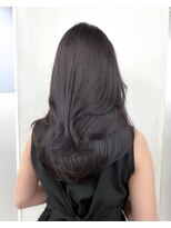 サイン 渋谷(SIGN) 韓国ヘアーハッシュカットレイヤーカットグレージュブリーチ無し