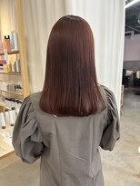 アマーク(a mark)&nbsp;【小川　結女花】ダブルカラーで作るpink brown