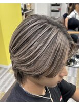 アフューズバイストゥー(Vfuse by StueW)&nbsp;メンズ× バレイヤージュ/ハイライト/ブリーチ/カラー/マッシュ