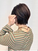 伸ばしかけも◎弱酸性ストレートとショートヘア