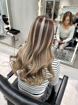 スイ 松戸(SUI) エクステで作るハイライト♪【松戸/エクステ】