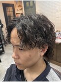 サーフカール×ウルフカット