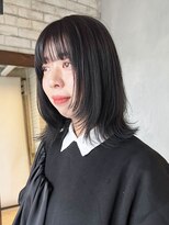 アイティーバイアルバム 藤沢店(IT by ALBUM)&nbsp;似合わせカットウェーブミディアムメルティカラー_ba492111