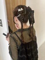 ムーン バイ ケンジ(moon by KENJE)&nbsp;【Nanaka】ツイン編みおろし