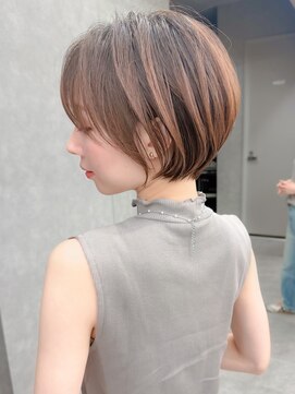 ロンド エスポワール 錦糸町(Lond espoir) ミニウルフレイヤーカット顔周りカット前髪カットショート錦糸町