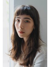 アンティ(ANTI) ベビーバング×ゆるウェーブロングで垢抜けヘアに