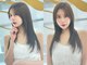 クラヴィア エクラート 梅田店(CLAVIA.ECLART)の写真/華やかさの出る顔周りレイヤー*計算されたカットやダメージレスな縮毛矯正で伸ばしかけもお洒落に[梅田]