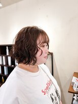 アンヴォーグ(en VOGUE) マロンベージュ×ボブパーマ