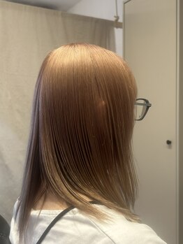 テラ(Terra)の写真/《全てのメニューにトリートメントサービス付き》ダメージ補修で、思わず触れたくなるようなうるさら髪に＊