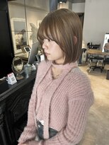 ノエル 池袋店(noel)&nbsp;【noel】manami×ブリーチなしベージュ