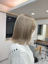 エゴ 池袋(EGO)&nbsp;ブロンドベージュ/外ハネボブ