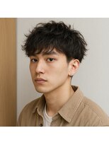 スープレックス ヘアーデザイン(SOUPREX HAIR DESIGN)&nbsp;ツーブロックニュアンスパーマ　20代 30代 40代 50代 60代メンズ