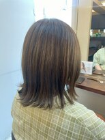 ルページ 千葉(lpage)&nbsp;髪質改善/顔周りレイヤーカット/グレージュ[千葉/千葉駅]