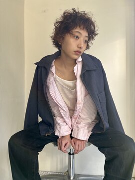 マッシュボブパーマ/マッシュパーマ/ボブパーマ/くるくるパーマ