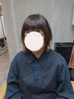 フレーム なんば店(FRAME)&nbsp;◯ エンドカラー　×  beige