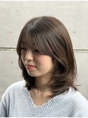 ふんわりボブレイヤーカット