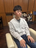 ありとみ&nbsp;ツーブロックマッシュショート