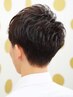 <理容室>カット+産毛シェービング+炭酸スパ+眉毛カット¥4000