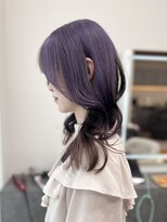 Giselle 栄/矢場町 【ジゼル】【８月上旬NEW OPEN（予定）】&nbsp;☆玉腰☆パープルカラー【名古屋/栄/ブリーチ/ハイトーン】