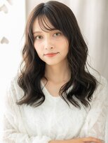 カバーヘア ブリス 戸田公園西口店(COVER HAIR bliss)&nbsp;シースルーバング韓国巻きロングウルフカット30代40代X戸田公園