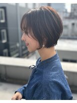 ハピネス クローバー 八木店(Happiness CLOVER)&nbsp;ショートボブアッシュベージュ30代40代50代