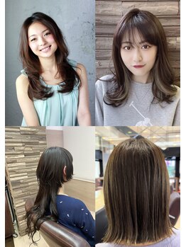 アロ 調布店(ARO)の写真/一人一人にあった技術で髪質に合わせてドライカットで仕上げ、美しさが続く◎