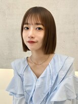 キアラ(Kchiara) 顔周りレイヤー 小顔ボブ 福岡佐藤可菜
