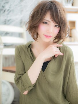 モッズヘア 上尾西口店(mod's hair) ■mod's上尾10-12★■外国人みたいなくせ毛風エアリー大人ボブ!