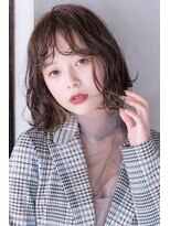 エイミー(Aimee)&nbsp;Aimee町田　シフォンウェーブ×マットグレージュ