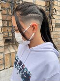 【roijir 山岸】スキンフェード女子 刈り上げ女子