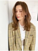 【山田】ヘルシーレイヤーかきあげバングクアンクヘア