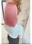 『Lima』透明感カラーペールピンク ブリーチあり