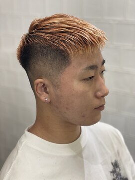 メリケンバーバーショップ フクオカ(MERICAN BARBERSHOP FUK) クロップスタイル