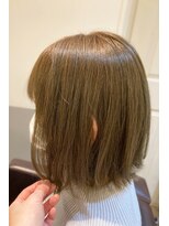 ジーナ 西荻窪(Zina)&nbsp;小顔セミウェットウェーブピンクベージュハイライトカラー