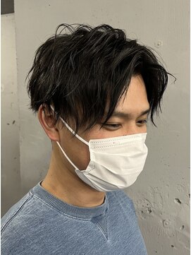 ウェイビー 桜木町店(WAVY) 【WAVY】センターパート×ウェーブアレンジ