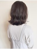 ブリーチ無しで作るアッシュカラー！