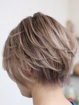 ヘアスタジオ クー(Hair Studio XYY) シャドールーツ×ベージュカラー