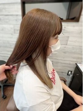 ヘアーショップ エヌアンドエー 幸手店(hairshop N&A) 髪質改善×インナーミルクティー