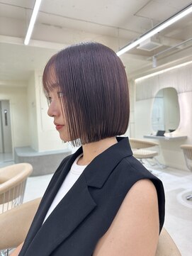 ニコ トウキョウ ヨコハマ(nico) ボブ/切りっぱなしボブ/タッセルボブ/縮毛矯正