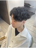横浜★ツイストスパイラルパーマ縦落ちメンズパーマ