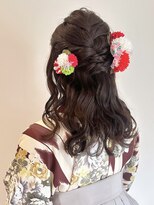 綾橘&nbsp;卒業式　ヘアセット＆袴着付　［所沢］