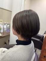 コアフィールフィス(COIFFURE fils)&nbsp;《見附　今町》M3D 明るめマットカラー　ショートボブ