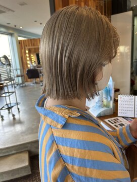 ヘアラウンジ アングゥ(hair lounge ungu) シアーベージュ