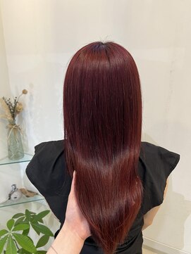 ネオリーブアピ 池袋店(Neolive api) 【ブリーチなし暖色カラー】池袋 髪質改善