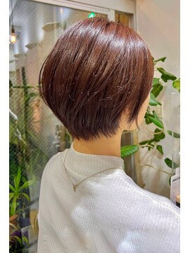 ヘア アンド スパ エジェリ プリム(hair&spa egerie prime) 襟足タイトショート/前髪あり/20代/30代/40代/50代