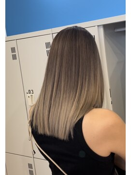 フク ヘアーワークス バイ フェニーチェ(fuku hair works by FENICE) バレイヤージュ