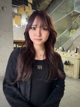 ヘアーデザイン アルエ(HAIR×design ARUE) 【ブリーチなしラベンダーピンク】【小顔に見えるワンホンヘア】