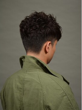 クレオ ヘア デザインアンドリラクゼーション(creo) 刈り上げ＋くせ風パーマ