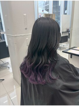 アライブ ハラジュク(ALIVE harajuku) 【ALIVE 夕貴】パープルグラデーションカラー