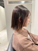 ピアーネ 三宮トアロード店(PIANE)&nbsp;外ハネボブに飽きた方◎ライン間を残すヘイリーボブ